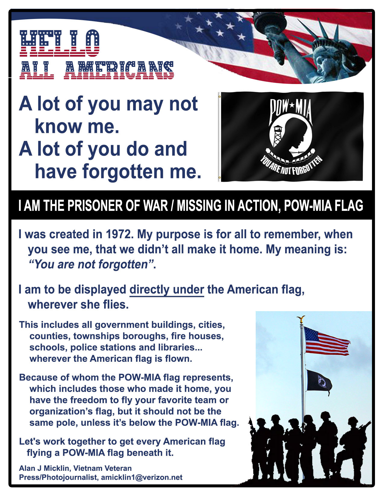 POW MIA Flag Meaning